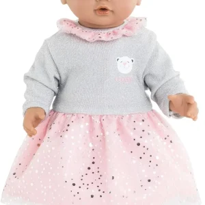 "BB30 - ROBE SOIR DE FETE - VETEMENT POUR POUPON 30CM - COROLLE VETEMENTS "