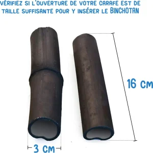 "Baytiz | Filtre à Eau Végétal au Charbon Actif de Bambou