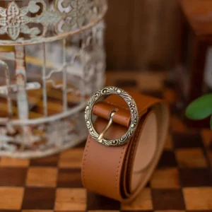 Ceinture cuir Sanae - Camel